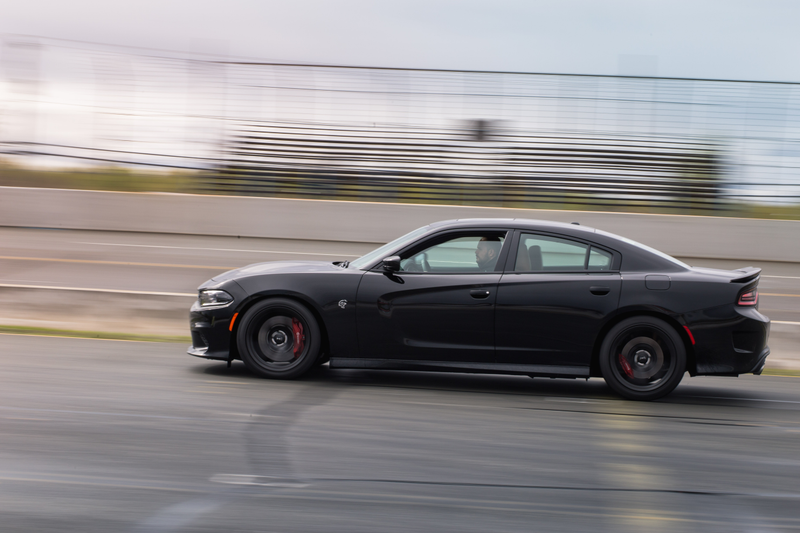 Illustration for article titled How I Survived A Dodge Charger Hellcat On A Wet Track